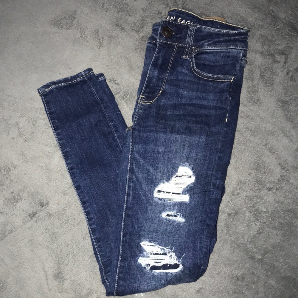 American eagle next level stretch skinny jeans. Size 00
